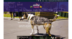 Desktop Screenshot of animaltalent.com.au